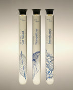 Get Naked, Tranquilizer and Intoxicated Velvet Bath Oils arranged side by side.