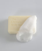 The Ultimate Body Bar covered in a mound of rich white lather.