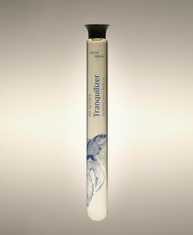 Velvet Bath Oil Cylinder — Tranquilizer • Lavender Cypress