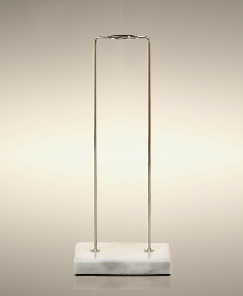 The Single Cylinder Soak Stand — Gold With White Marble